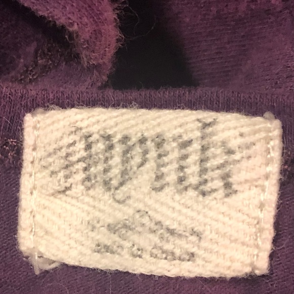 Mynk Womens Purple Boatneck Lace Cap Sleeved Top Size L - Picture 6 of 11